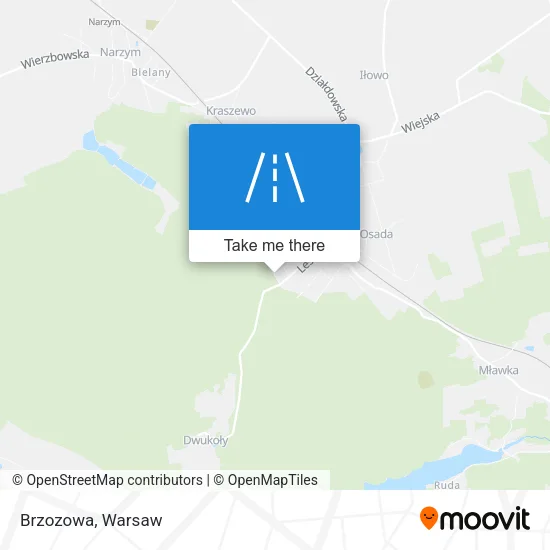 Карта Brzozowa