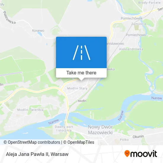 Карта Aleja Jana Pawła II