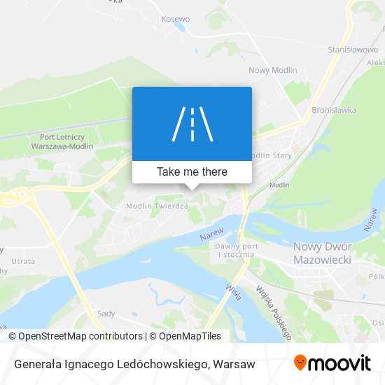 Generała Ignacego Ledóchowskiego map