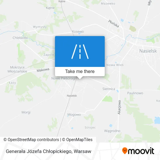 Карта Generała Józefa Chłopickiego