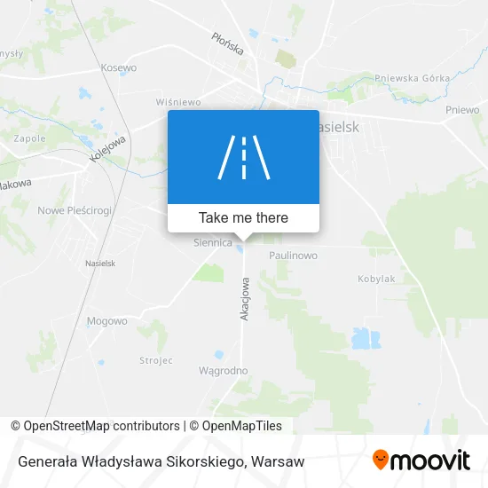 Карта Generała Władysława Sikorskiego