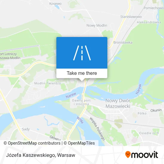 Карта Józefa Kaszewskiego