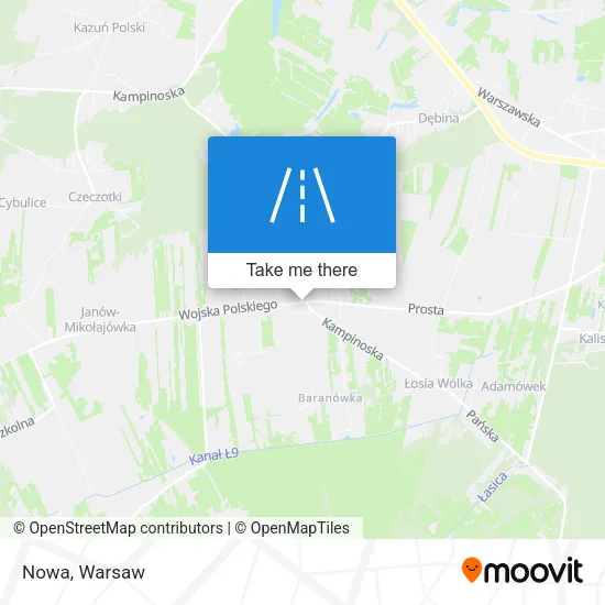 Карта Nowa