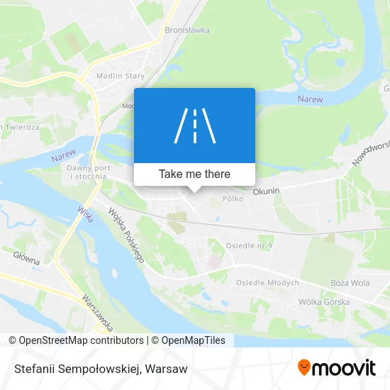 Карта Stefanii Sempołowskiej