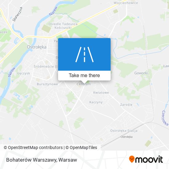 Bohaterów Warszawy map