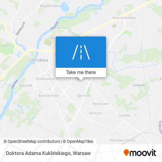 Doktora Adama Kuklińskiego map