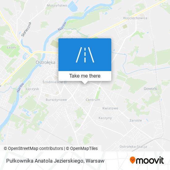 Pułkownika Anatola Jezierskiego map