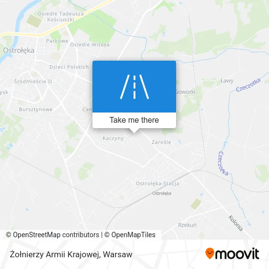 Карта Żołnierzy Armii Krajowej