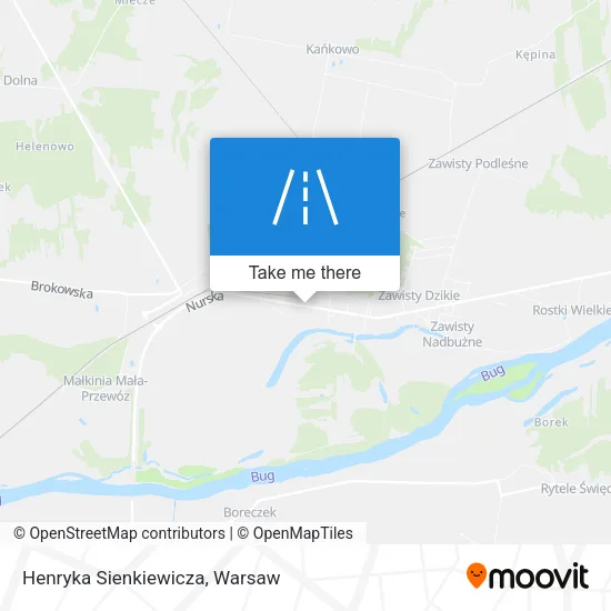 Карта Henryka Sienkiewicza