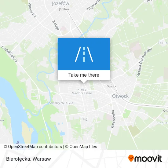 Карта Białołęcka