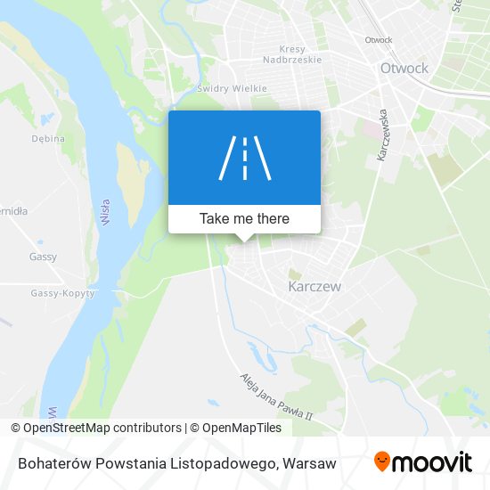 Карта Bohaterów Powstania Listopadowego