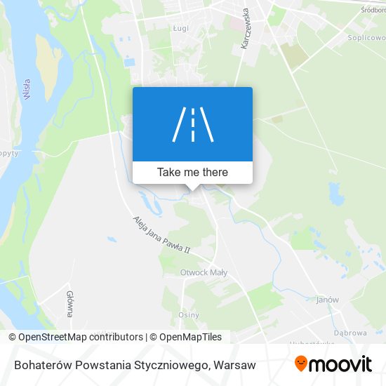 Bohaterów Powstania Styczniowego map