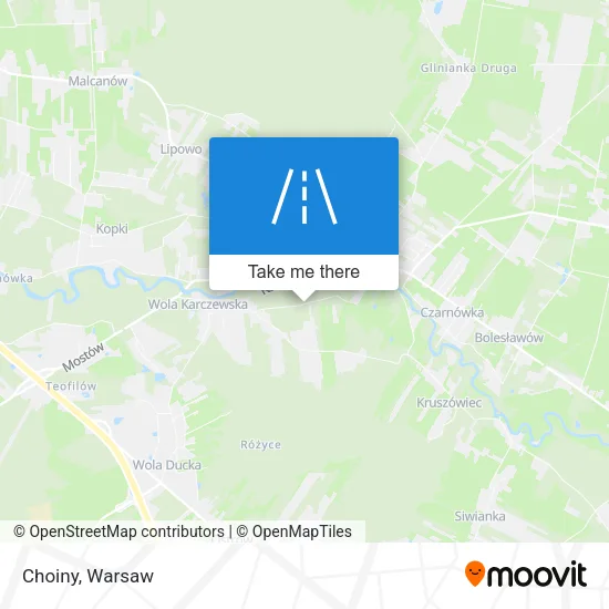 Карта Choiny