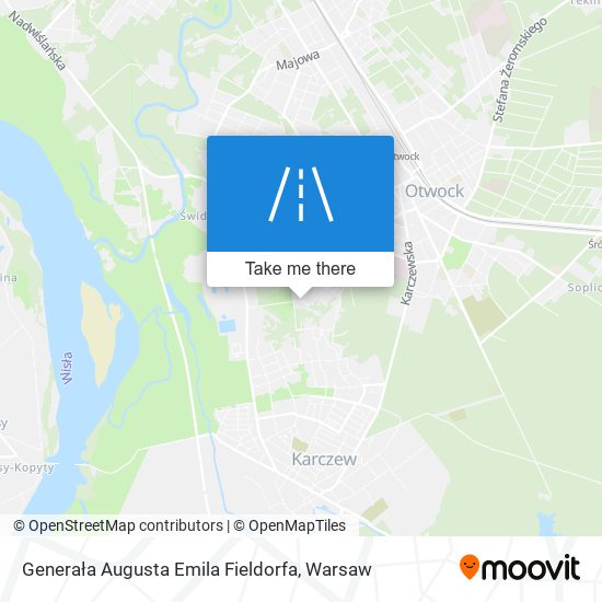 Карта Generała Augusta Emila Fieldorfa