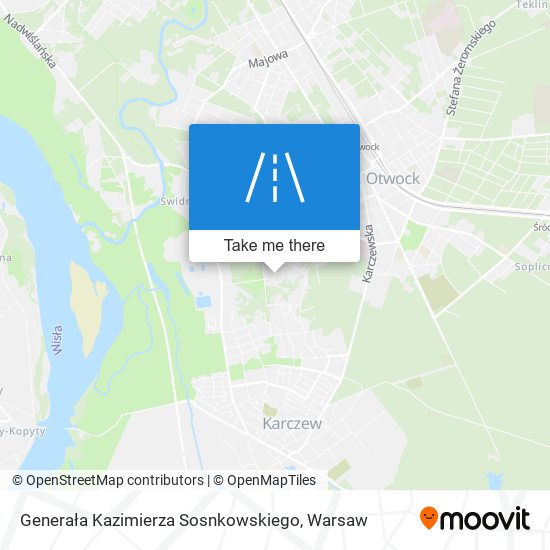 Generała Kazimierza Sosnkowskiego map