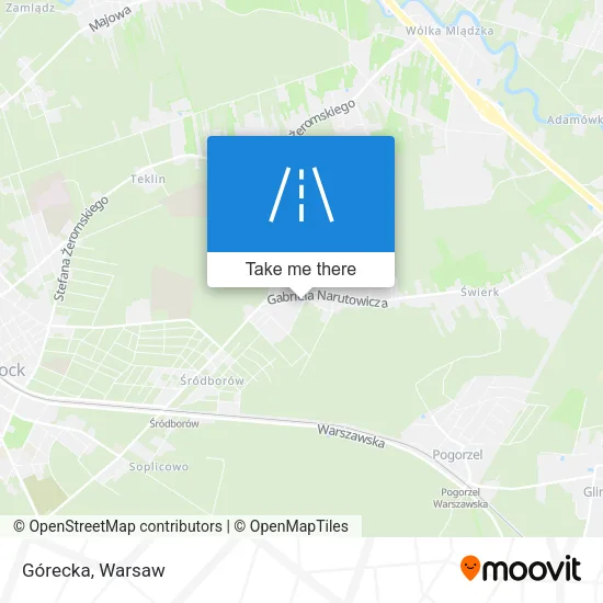 Карта Górecka