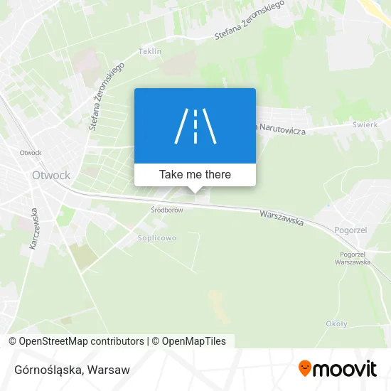 Карта Górnośląska