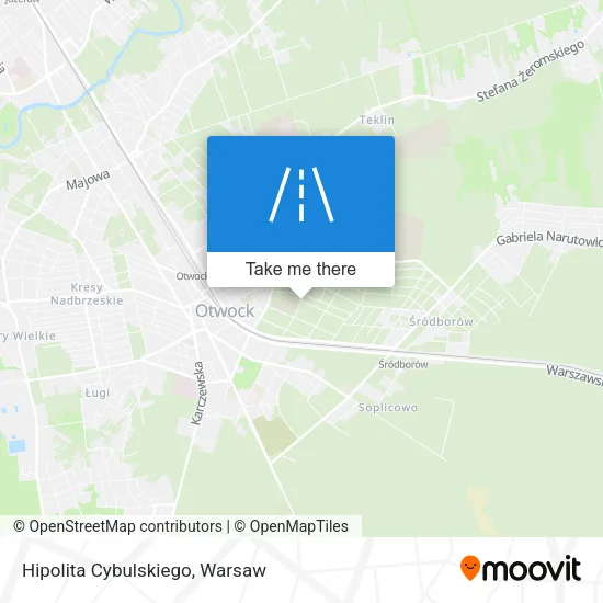 Карта Hipolita Cybulskiego