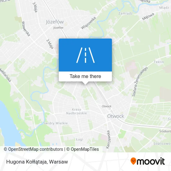 Карта Hugona Kołłątaja