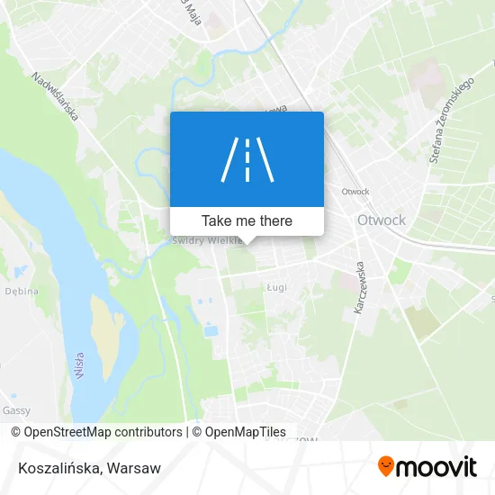 Карта Koszalińska