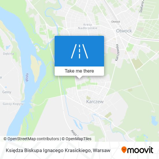 Księdza Biskupa Ignacego Krasickiego map