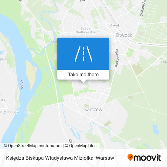Карта Księdza Biskupa Władysława Miziołka