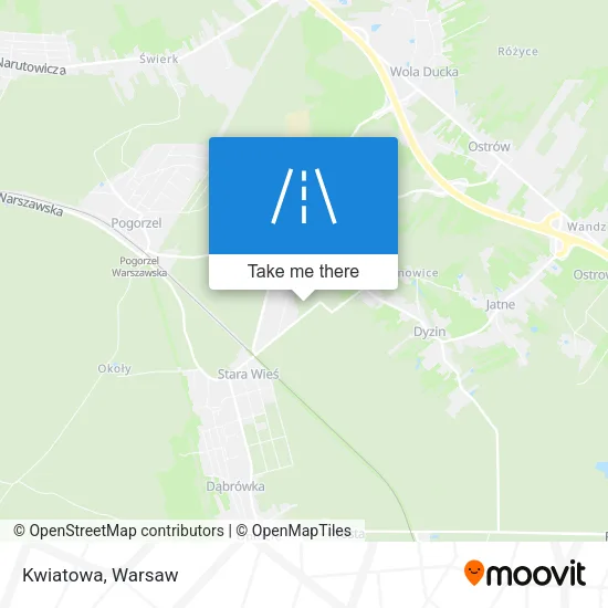 Карта Kwiatowa