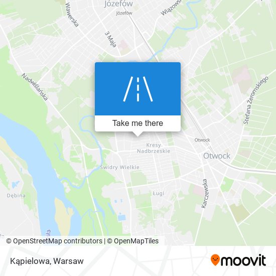 Карта Kąpielowa