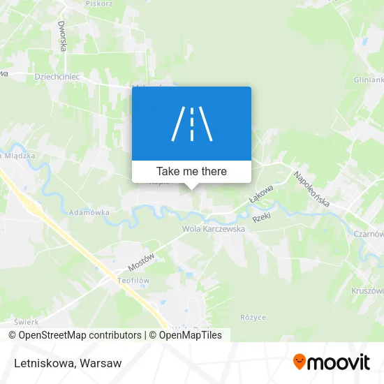 Карта Letniskowa