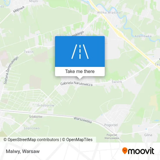Карта Malwy