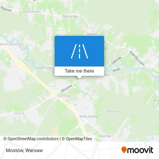 Карта Mostów