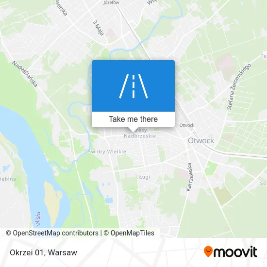 Карта Okrzei 01