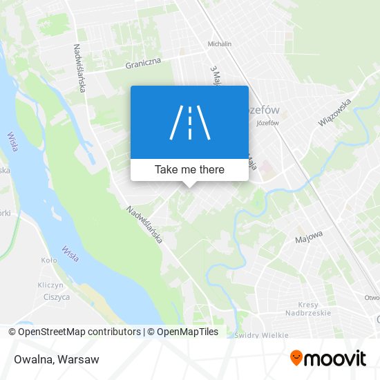 Owalna map