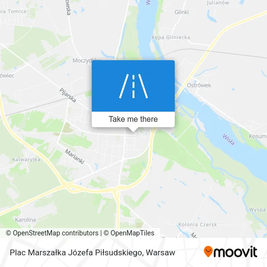 Карта Plac Marszałka Józefa Piłsudskiego