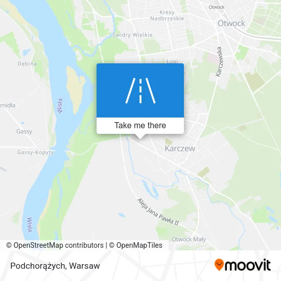 Карта Podchorążych