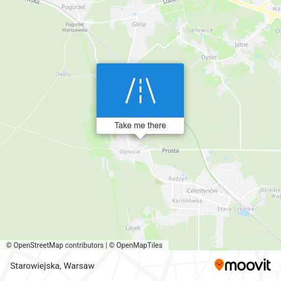 Карта Starowiejska
