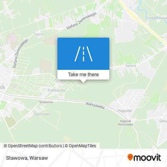 Stawowa map