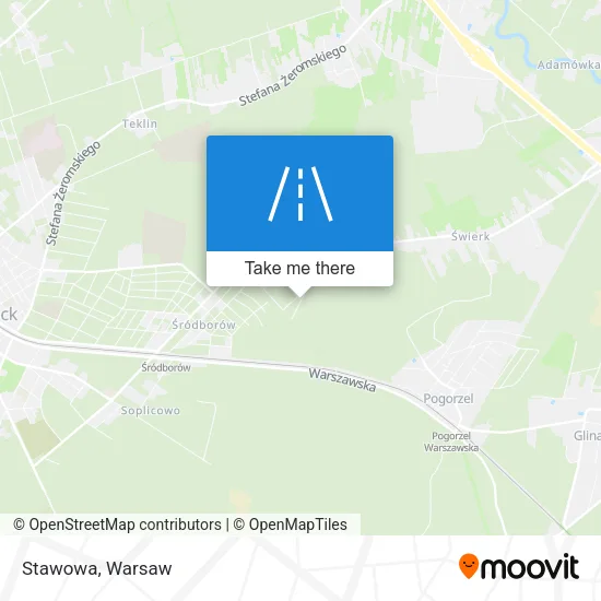 Карта Stawowa