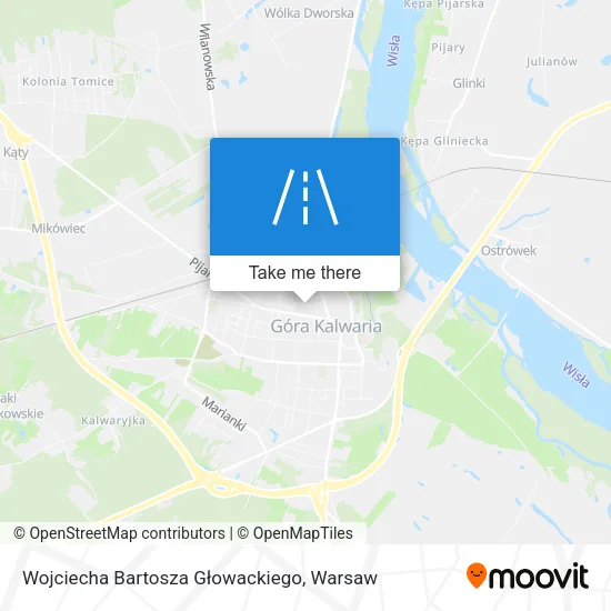 Карта Wojciecha Bartosza Głowackiego