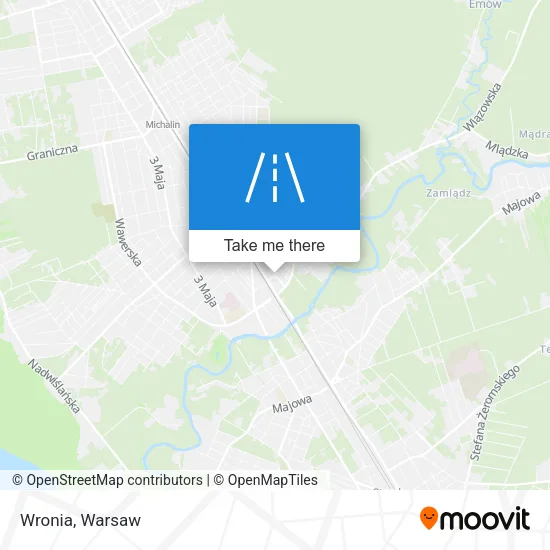 Карта Wronia