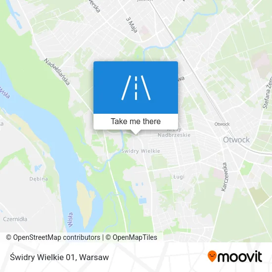 Карта Świdry Wielkie 01