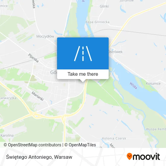 Карта Świętego Antoniego
