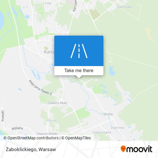 Żaboklickiego map