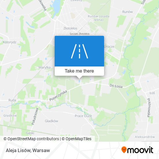 Aleja Lisów map