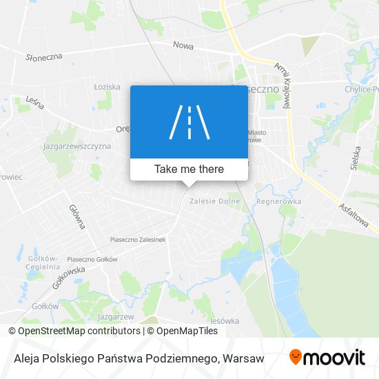 Aleja Polskiego Państwa Podziemnego map