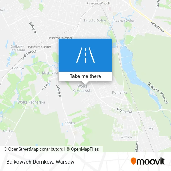Карта Bajkowych Domków