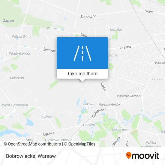 Карта Bobrowiecka