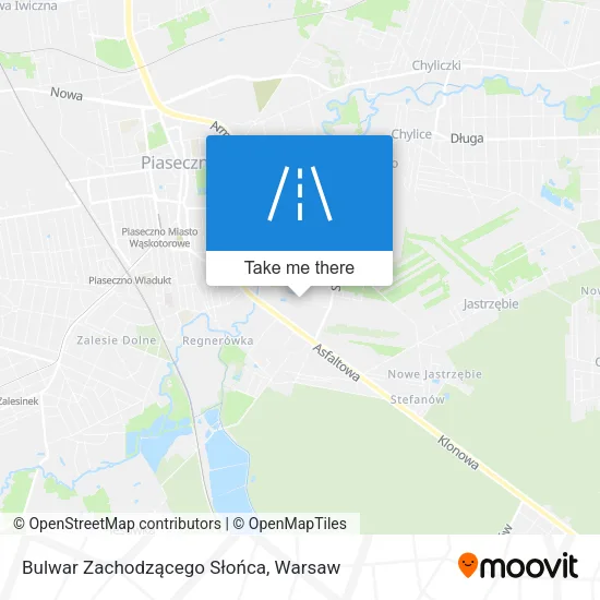 Карта Bulwar Zachodzącego Słońca