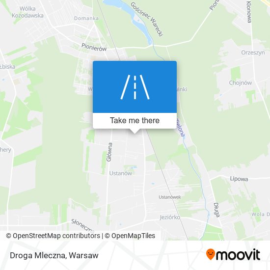 Droga Mleczna map