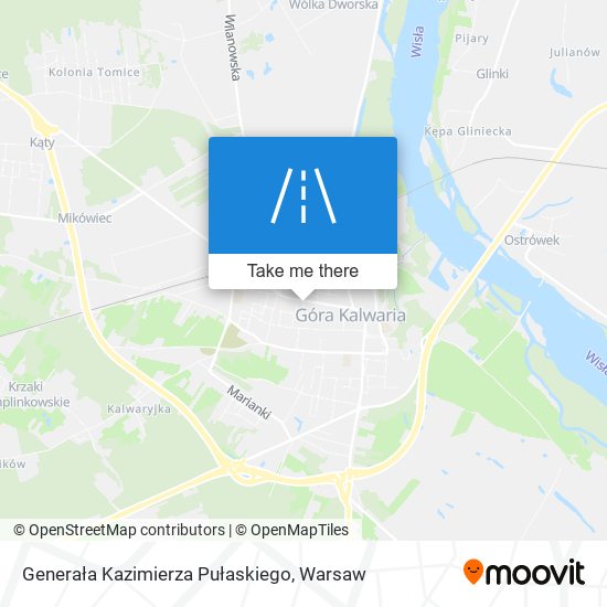 Карта Generała Kazimierza Pułaskiego